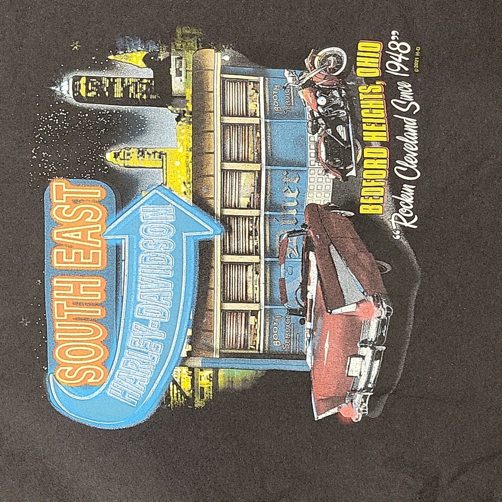 Harley-Davidson Black T-shirt - Picture 5 of 5